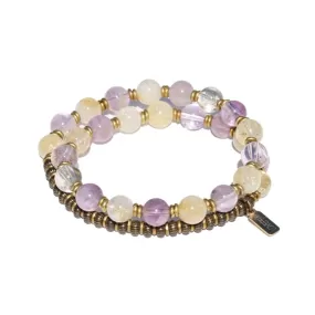 Ametrine Wrist Mala Bracelet