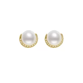 Elegant Freshwater Pearl Earrings WE00319