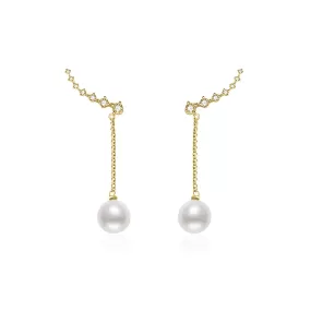 Elegant Freshwater Pearl Earrings WE00445