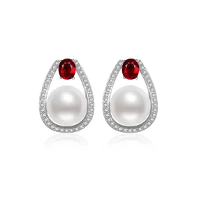 Elegant Freshwater Pearl Earrings WE00460