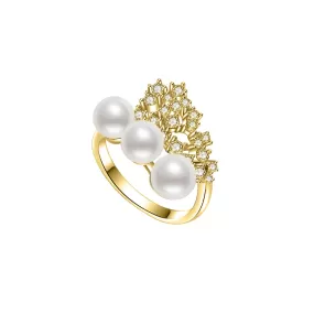 Elegant Freshwater Pearl Ring WR00127 | CELESTE