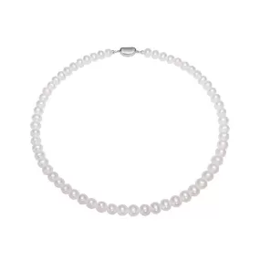 Elegant White Freshwater Pearl Necklace WN00176