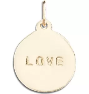 Love Disk Charm