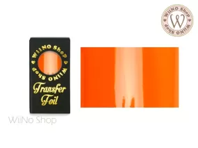 Orange Solid Color Nail Transfer Foil (SC-04)